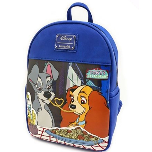 Loungefly Lady and the Tramp Belle Notte Disney Backpack - Picture 2 of 11